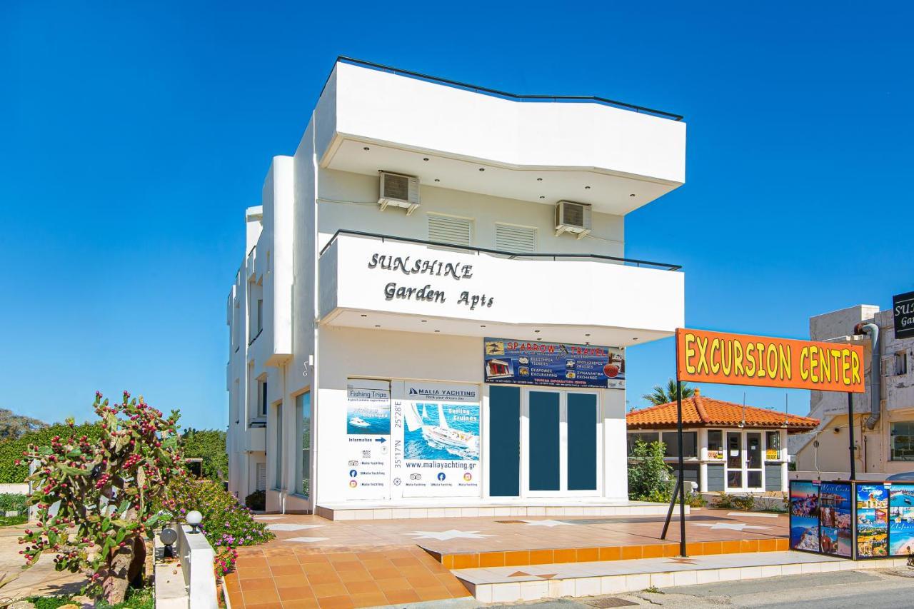 Sunshine Garden Apts Malia Eksteriør billede
